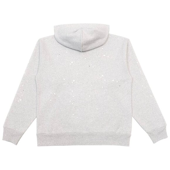 Sp5der Atlanta Full Zip Hoodie Sweatshirt Heather Grey | Spider Worldwide - Picture 2 of 6